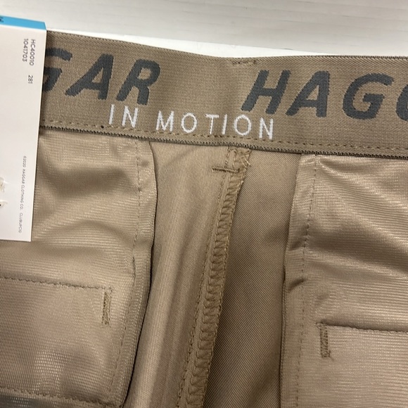 NWT Haggar Active Flex Straight Fit Pants 32x32 SOLD IN STORE - Picture 4 of 8